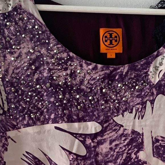 TORY BURCH Silk Jada Cocktail Dress - Picture 4 of 4